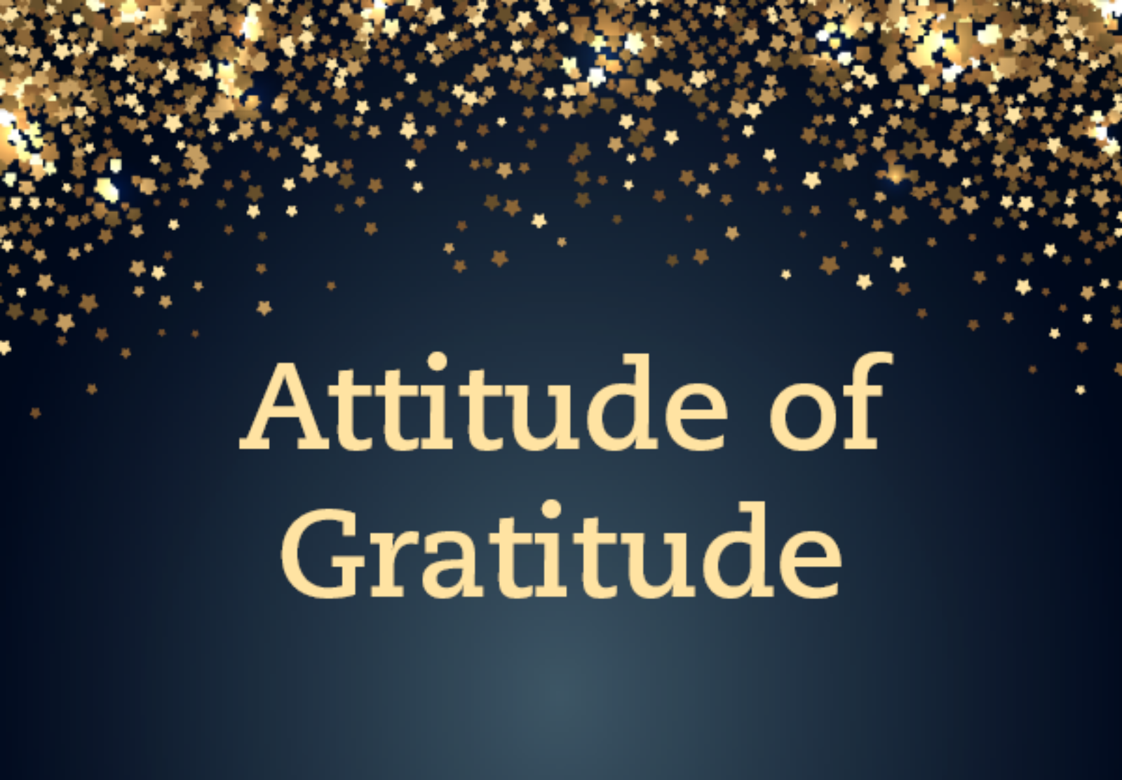 Attitude of Gratitude: January 2022