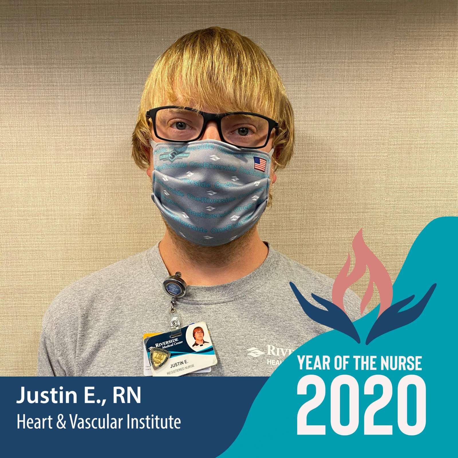Year of the Nurse Nominee: Justin Eickstaedt, RN