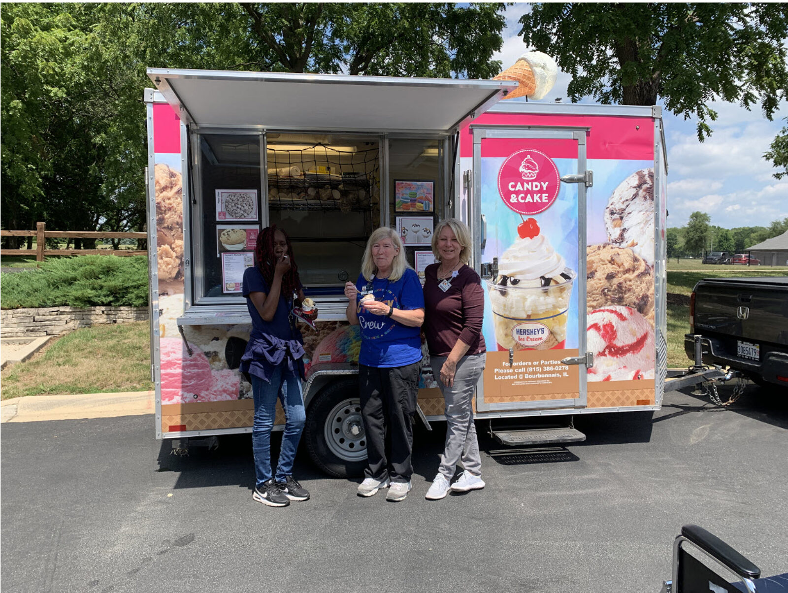 AOG Ice Cream Truck at Senior Living