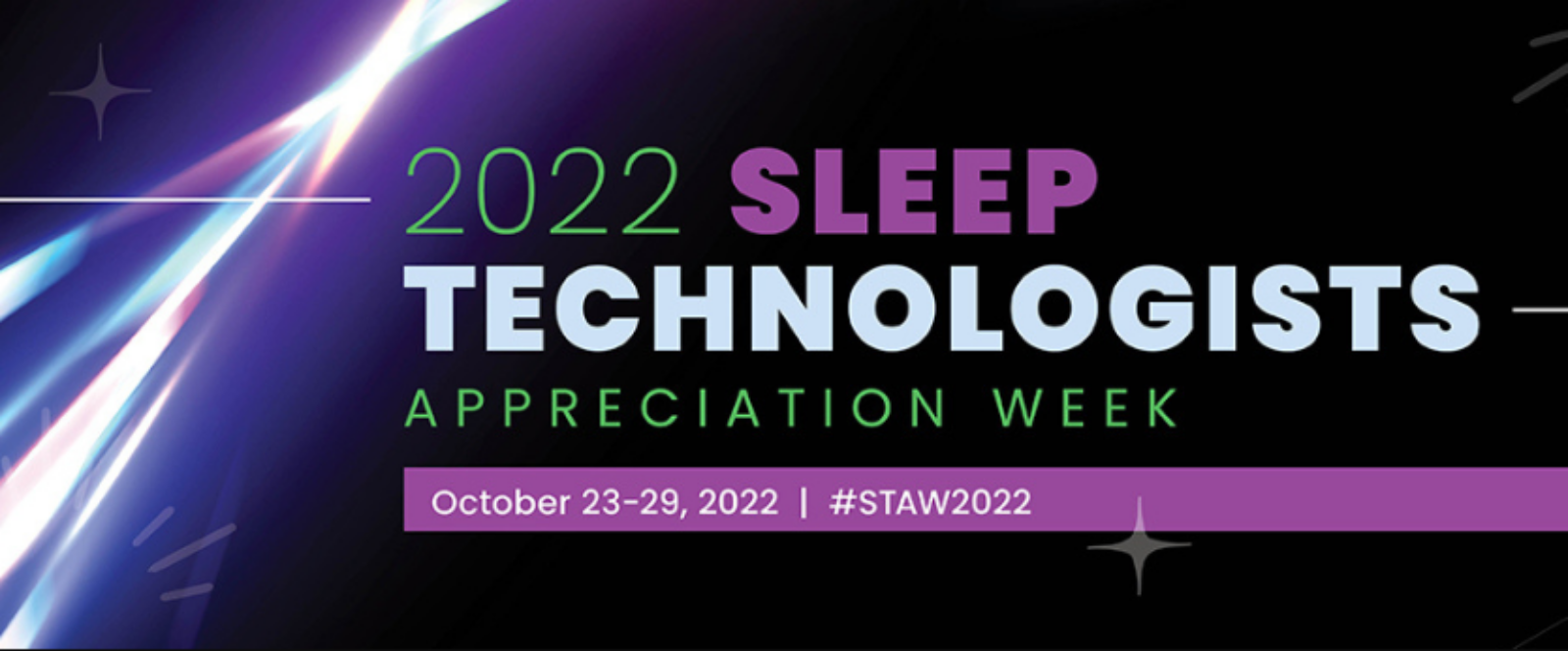 Happy Sleep Technologists Week!