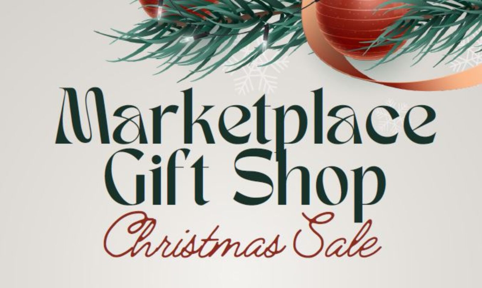 Marketplace Gift Shop Holiday Sale