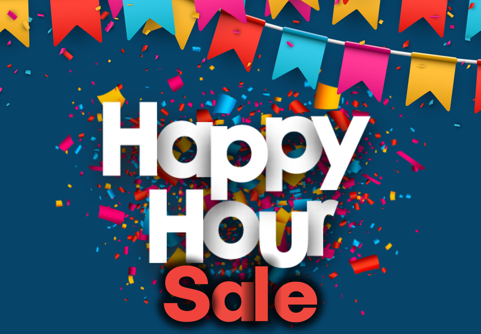 Happy Hour Sale at the Marketplace Gift Shop